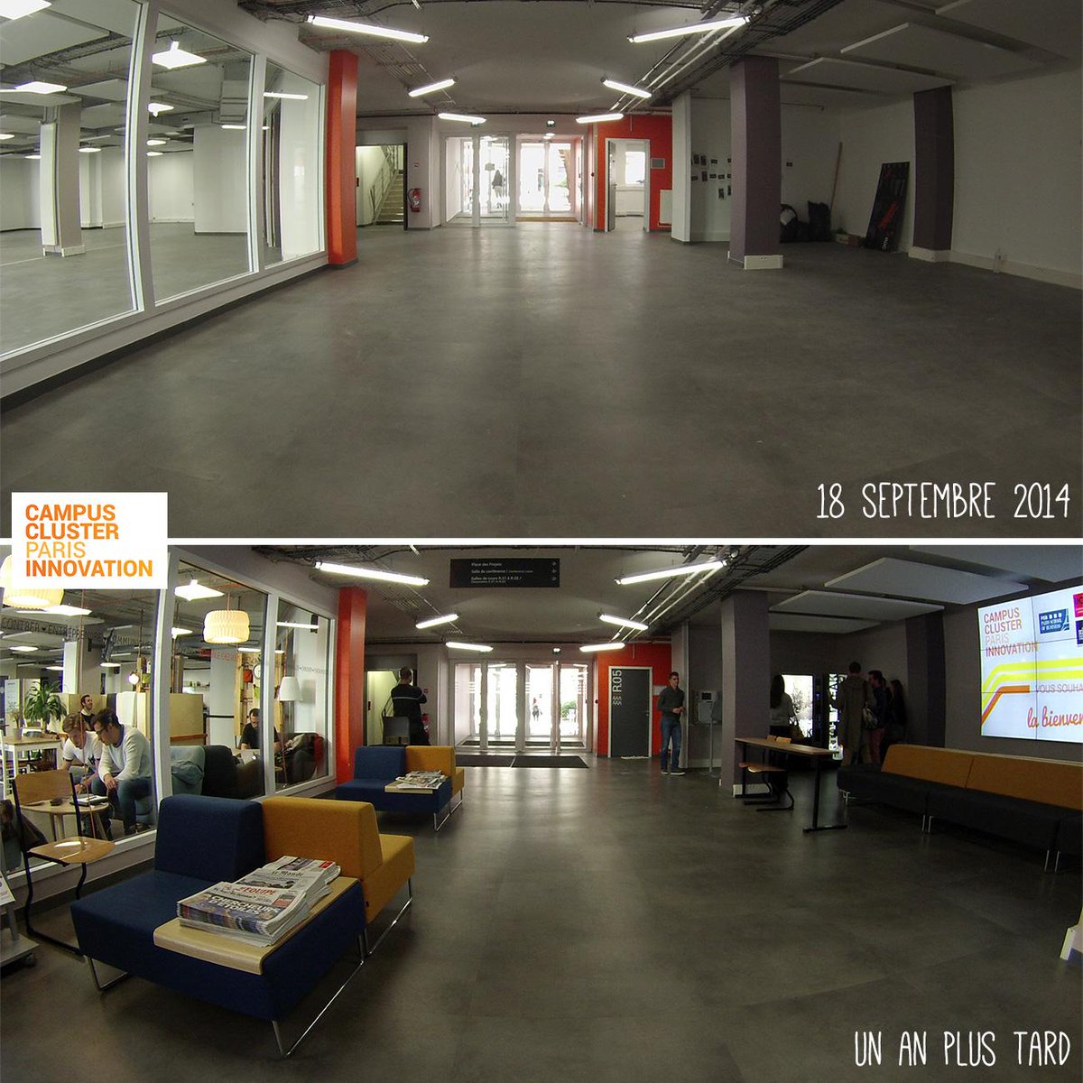 CampusCPI's tweet photo. 1 an plus tard... ! http://t.co/NtcVX5nkr0