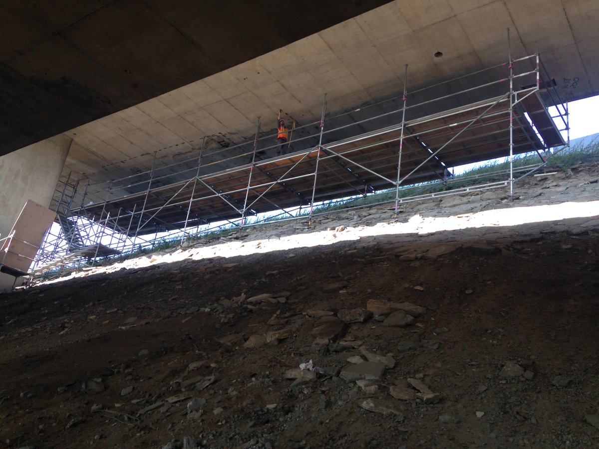 Groupe_IEQ's tweet image. Montage nickel fait par Christophe Bastien et son équipe pour Demix à l&apos;échangeur Turcot.  Félicitation les gars !