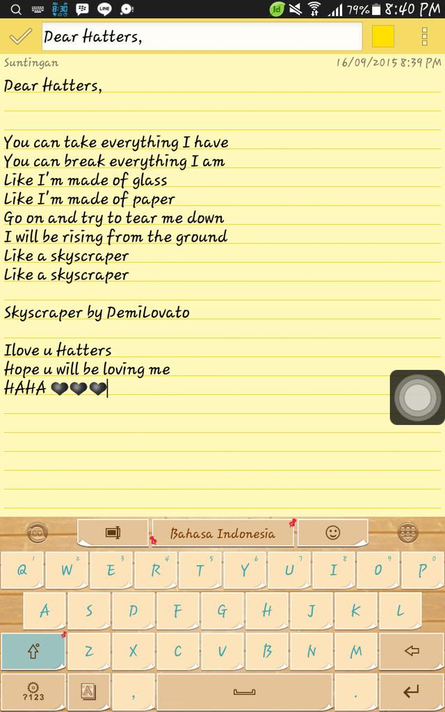 Ciciliarmnda's tweet image. Dear Hatters, hehe @cassandrasleee @RandyMartin98 
#NETCLC_Randy