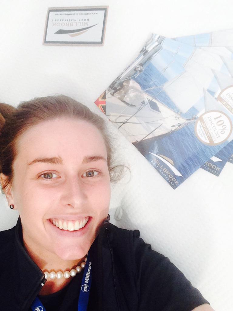 Lying down on the job  #mattress #boat #SBS15 #beststandhere
