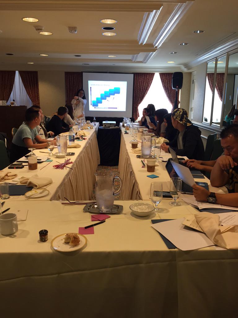 APIAHF's tweet photo. #HealthRising fellows at their last convening post #VOICES2015 http://t.co/VGZNiHTpUl