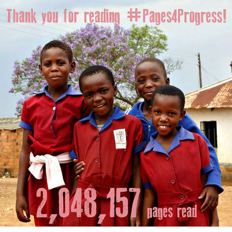 WorldEd's tweet photo. We did it! Thank you for reading more than 2 MILLION pages to improve access to education! #Pages4Progress http://t.co/3XbICjv0HT