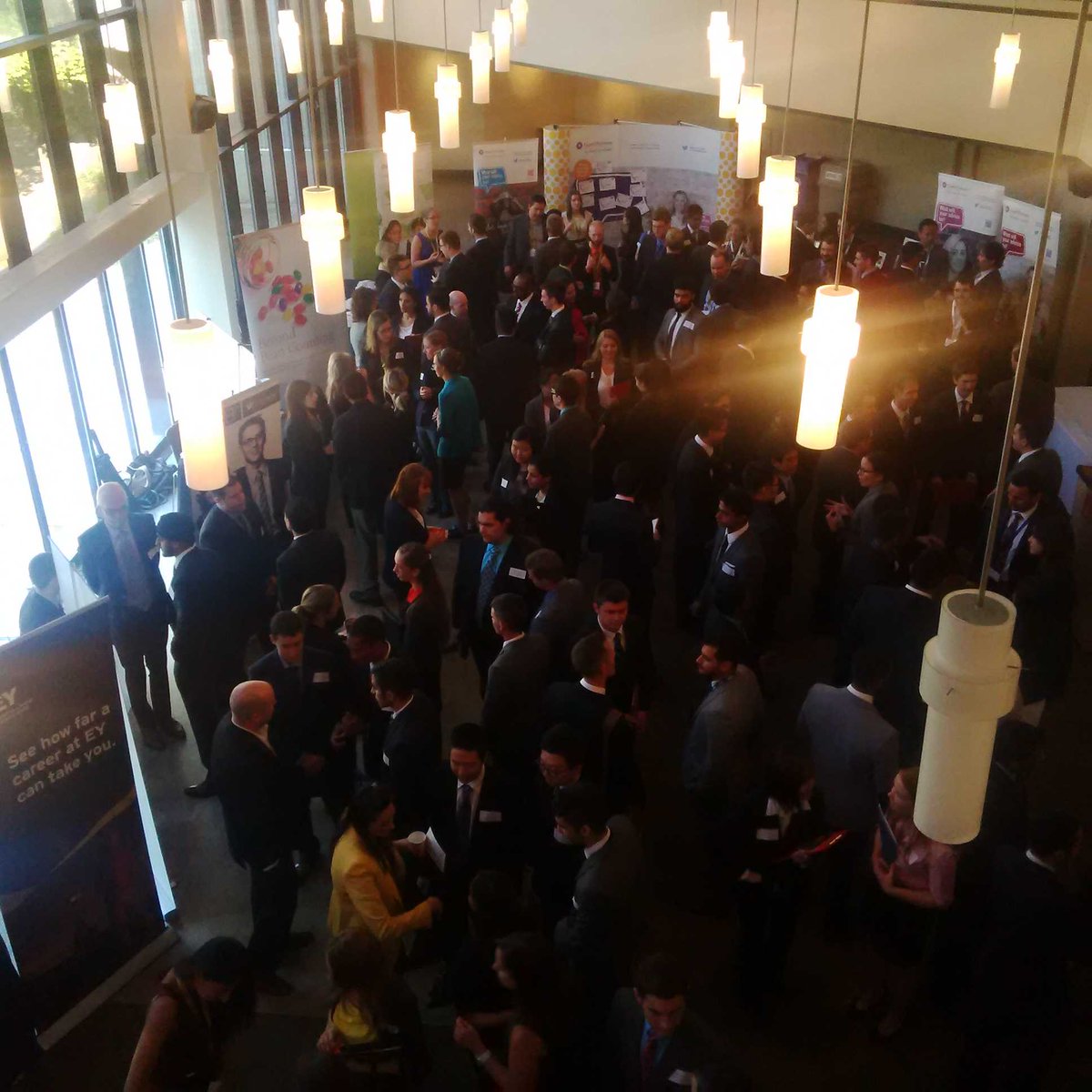 stef_harper's tweet photo. #CPAday is off to a gr8 start with our @GoodmanSchool co-op students! @brockcoop http://t.co/p9OypLcvYF