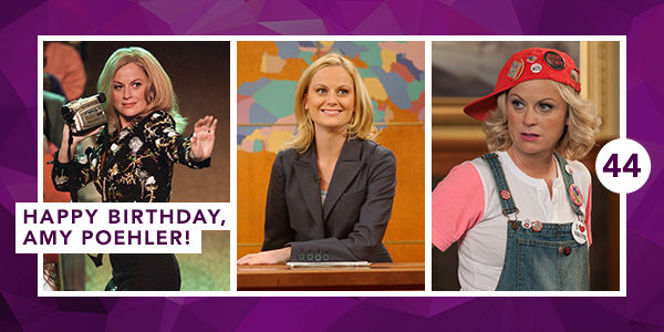 Happy birthday to comedy queen, Amy Poehler ( 