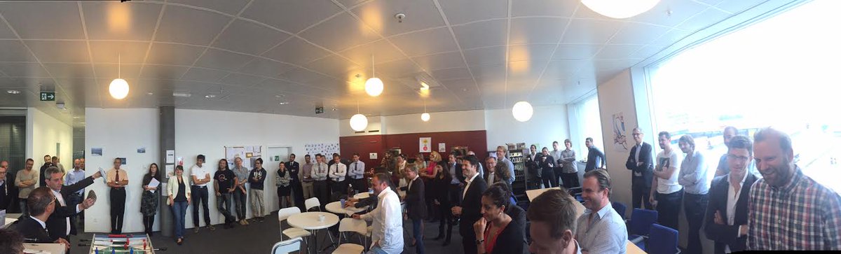 Fongit1's tweet photo. Panoramic view of our monthly Café Croissant event #Fongit #Startup #Geneva http://t.co/8UAddUgqt9