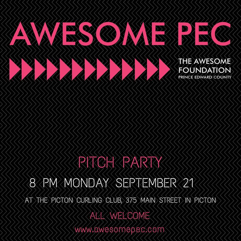 AwesomePEC's tweet photo. Apologies for the short notice, hope you can join us for our pitch party on Monday! #AWEpec http://t.co/5RUHgIB0gz