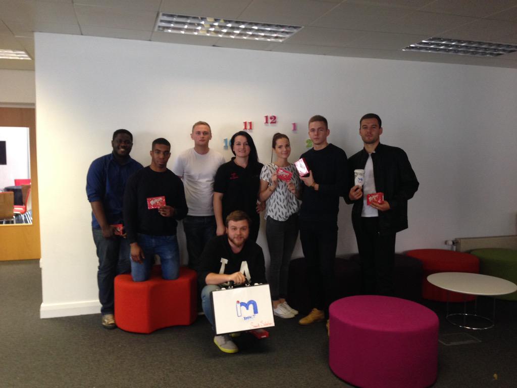 UCBbusiness's tweet photo. Congratulations to Impact for winning the #UCBapprentice @studiovenues. Well done! @UCBofficial http://t.co/NRY9Ub5sD2