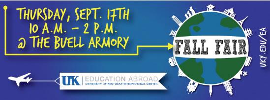 uk_ci's tweet photo. Stop by Buell Armory Thursday from 10-2 to learn more about CI's 15-16 faculty-led Education Abroad programs. http://t.co/XAH5dqyR56