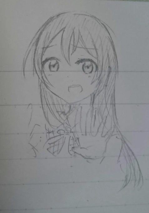 授業中の落書きたのぴい 