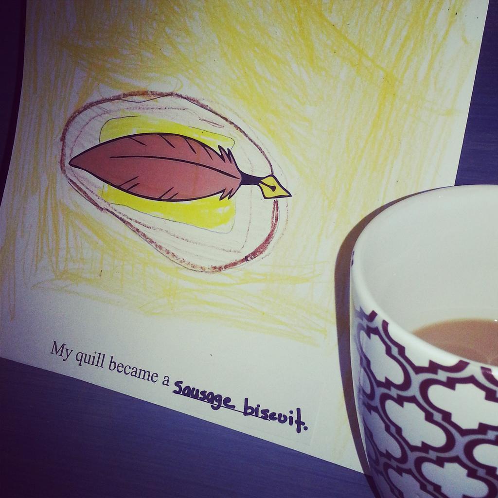 carlawalk5's tweet photo. What's for breakfast? Sausage biscuit compliments of 1st Gr. fun prep 4 #ConstitutionDay  @ericajean52  @PerezStrong http://t.co/HWWfYILCXz
