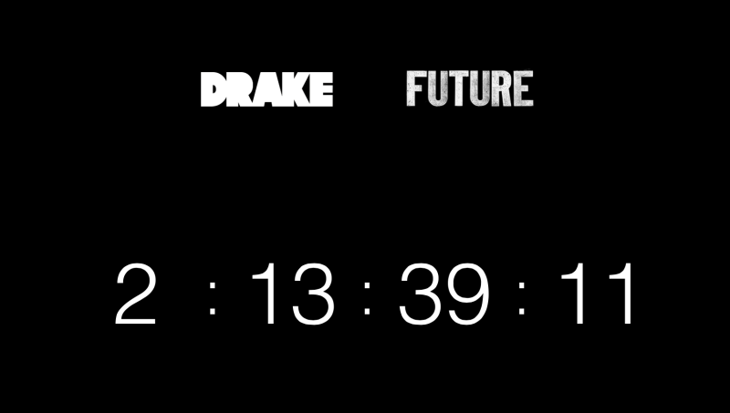 Complex's tweet photo. Is this website with a countdown for the rumored @Drake and @1Future mixtape real? http://t.co/GAeAiUcx50 http://t.co/jzRD2fSfqi