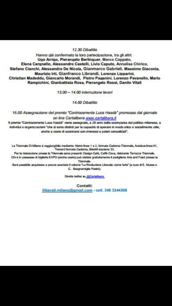 Edoardo_Croci's tweet photo. I #liberali si incontrano il prossimo 3 ottobre a #Milano per presentare e dibattere un profondo programma di riforme http://t.co/pcBlBhm7Sk