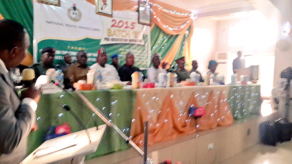 nysc_ng's tweet photo. Batch A CMs puting in a bravura cultural performance to entertain d stakeholders @ d #15BPreOrientation Wkshop http://t.co/ysvsY3dkaS