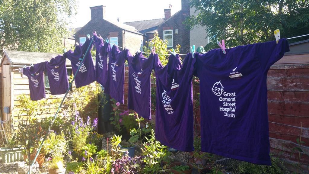 Getting ready for the next fund raising day. 
#borntobepurple #rememberwherethemoneygoes