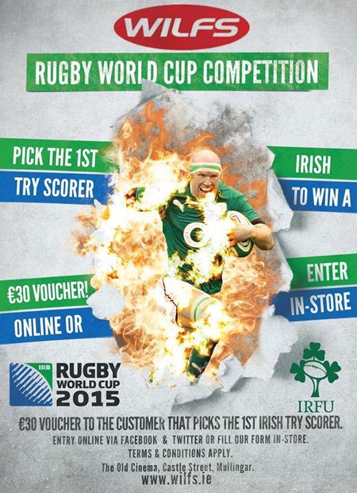 wilfsmullingar's tweet photo. Free Competition. Enter in store or online http://t.co/WOiNIuzXzl http://t.co/I7VZnNXcYl