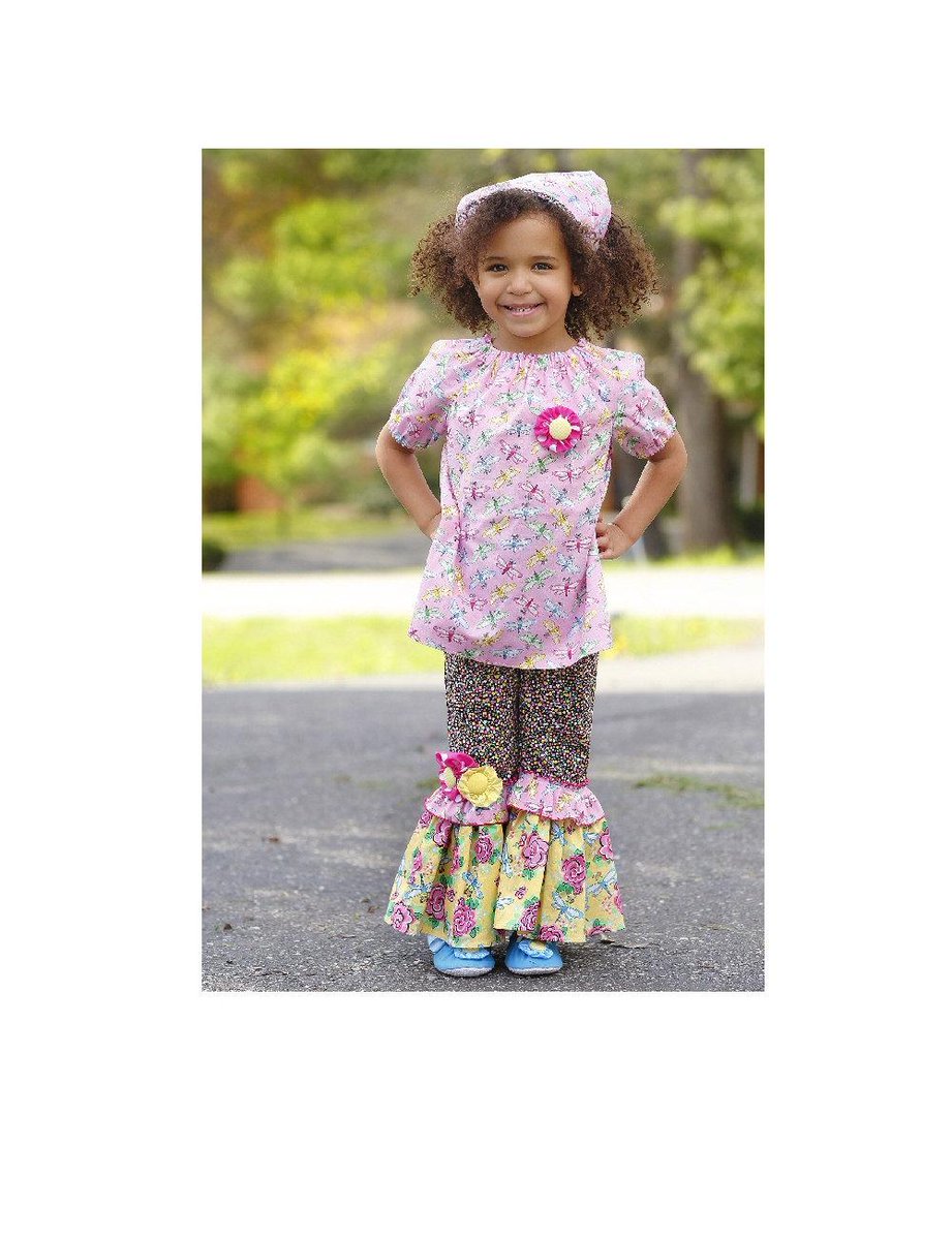 little girl ruffle pants