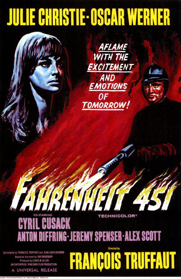 DiskoNero71's tweet image. Fahrenheit 451 was released #onthisday in 1966 | #Soundtrack by Bernard Herrmann
youtube.com/watch?v=Uxa9qG…
#Truffaut
