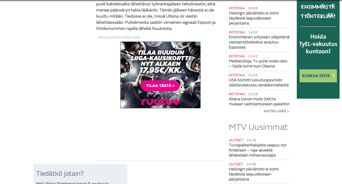ottomatias's tweet photo. MTV käyttää white spacea omilla sivuillaan "kiinnostavasti" #digifirst http://t.co/oUZoNoNxWX