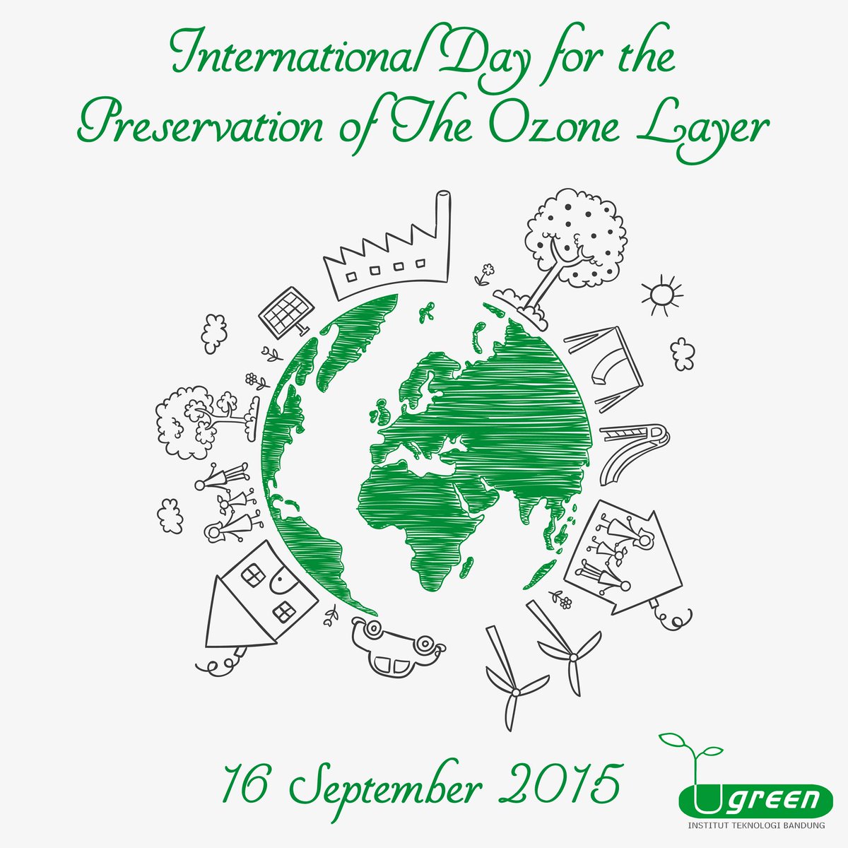 Jangan lupa buat ikut 'menyembuhkan' ozone layer untuk berpuluh-puluh tahun ke depan selanjutnya yaaa