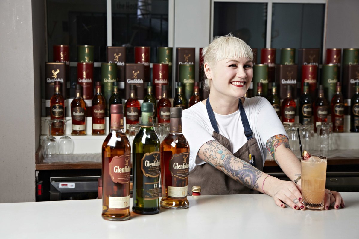 Here's our runner up Alix Nardella and her serve, 'The Last Train'