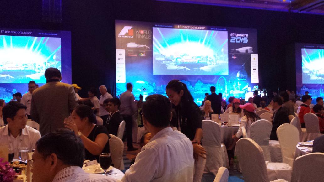 The award ceremony is beginning!
<a href="/UnionRacingInt/">Union Racing Int.</a> won the Knock-out finals and now we're having dinner!
