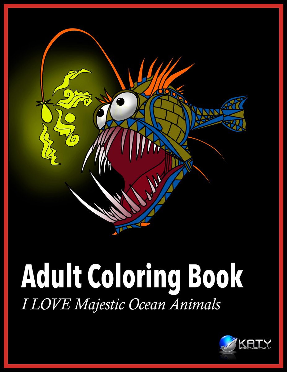 myAdultColoring's tweet photo. I've just released my new: "Adult Coloring Book: Majestic Ocean Animals", check it out here:  http://t.co/ovy0UDl4hY http://t.co/BFkl0XCoan