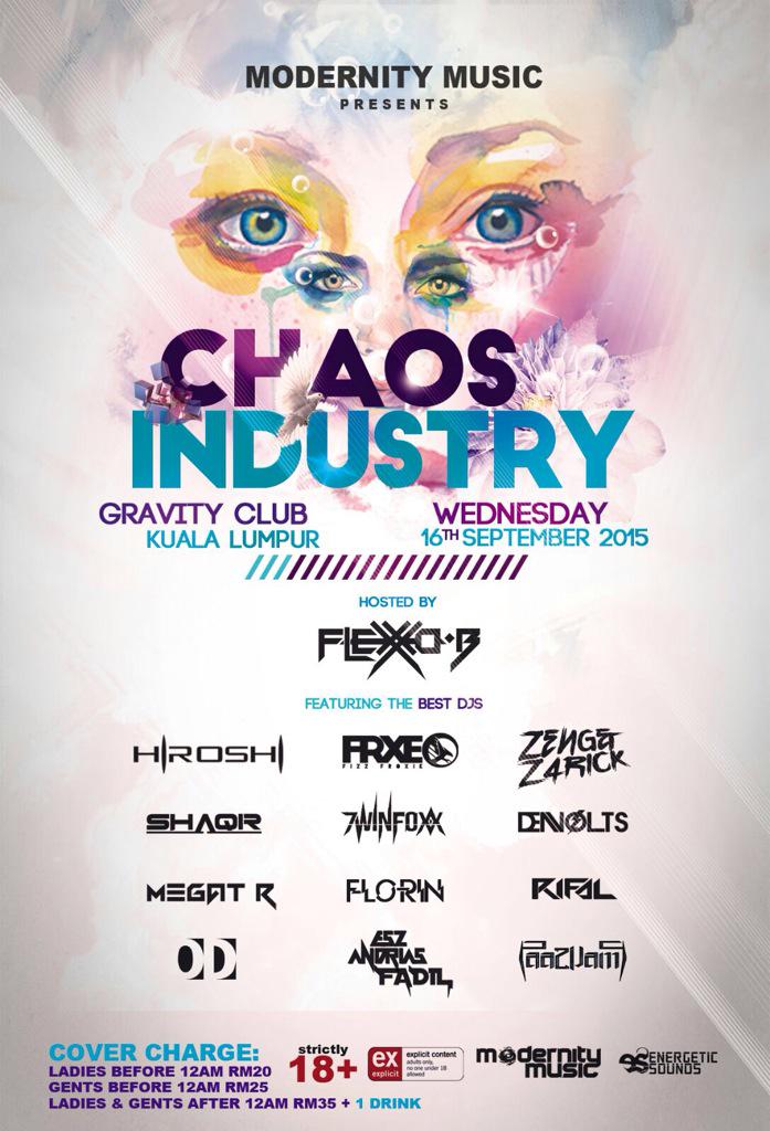 Modernity_Music's tweet photo. All the best Modernity for Chaos Industry tonight! #TeamModernity http://t.co/BUvi0Q34YQ
