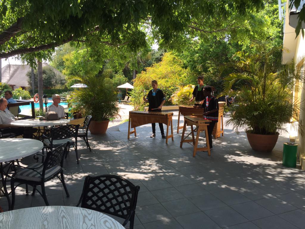 MisterJacques's tweet photo. '@SAHISAnews #LunchTime Entertainment #sahisa2015 #HeadsConference at #RanchHotel http://t.co/YqhCM6p2ZB
