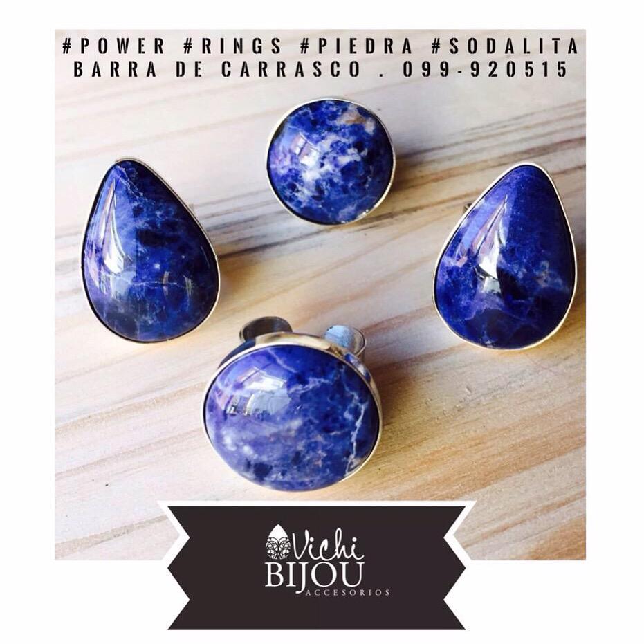 vichibijou's tweet image. #spring2015 #ringtime • +de lo que entro #anillos en #piedra #sodalita &amp;amp; #alpaca regulables #vichibijou 099.920515