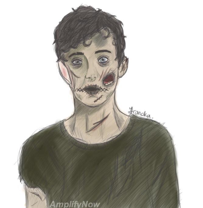 zoshiaf's tweet photo. gore//
@thisisamplify #AmplifyTROYE #AmplifyTROYE another entry (zombie troye) :) http://t.co/tcvisF32Rq