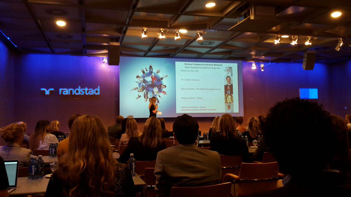teamrandstad's tweet photo. Event #campusrecruitment van #recruitersunited is gestart op ons Hoofdkantoor! Succes @TJHSmolders #CRE15 http://t.co/EV9Pz3GuoO