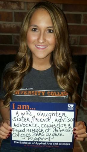 uttylerbaas's tweet photo. As the advisor of UT Tyler's BAAS I am inspired daily by each of our students. Share your story with us! #uttylerbaas http://t.co/0AmDYyUK9s