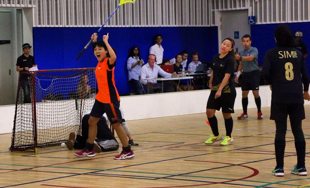 Voxsports's tweet photo. #SUNIG2015: #Floorball Finals (W) - End of Second period #NUS leading 5-3 #SIM http://t.co/LUDWuy8scZ …
#SUNIG http://t.co/wqYlsJdE7m