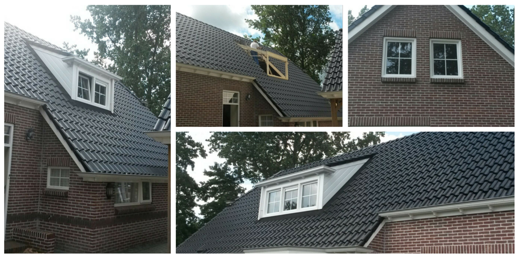 Een mooi eindresultaat bij de familie De Jong uit De Wilp. #renovatie #dakkapellen #kunststofkozijnen #groningen