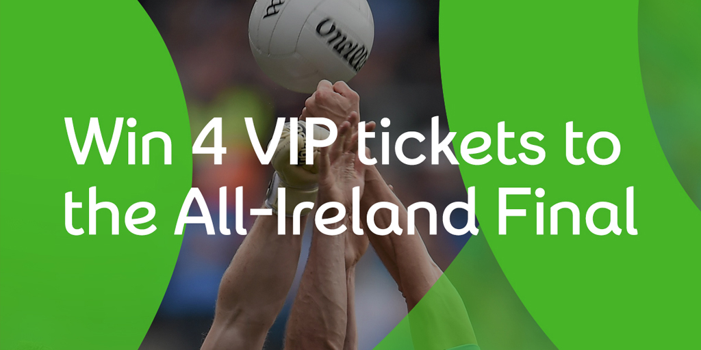 eir's tweet photo. To be in to win 4 All-Ireland Final VIP tickets, tweet using #lifeoneir and tell us who you’d bring! #eir http://t.co/bQTsx8eHb3