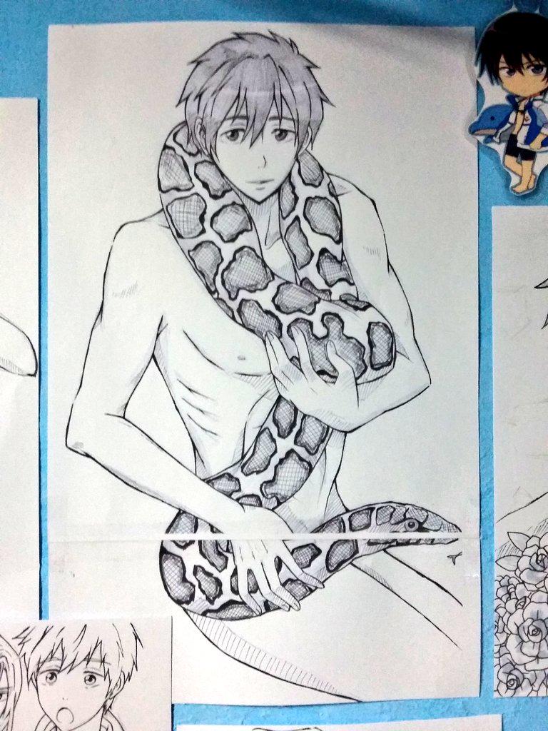 harushinsou's tweet photo. ALL HAIL MAKOTO'S SNAKE.
🙌🙌🙌 http://t.co/KpyCtG6XJ0
