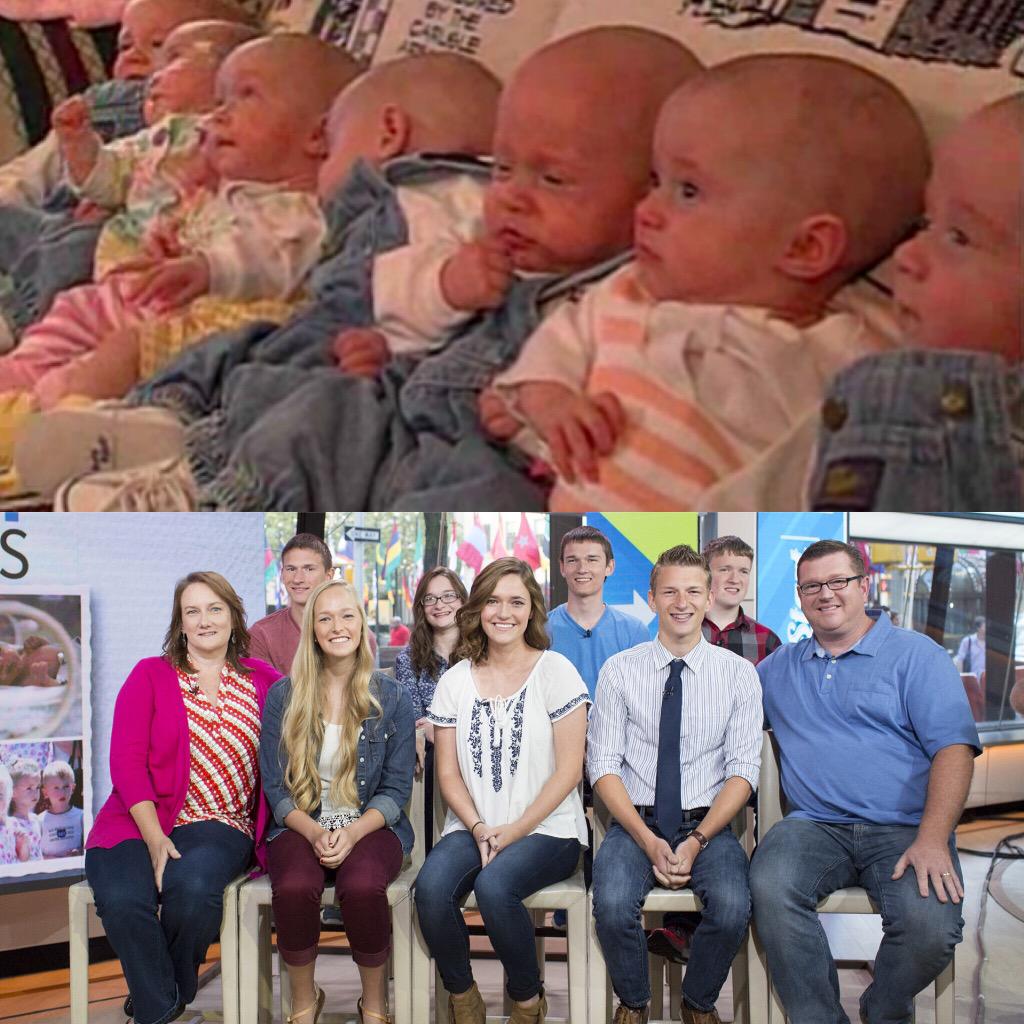 The McCaughey septuplets... then & now TODAY Scoopnest