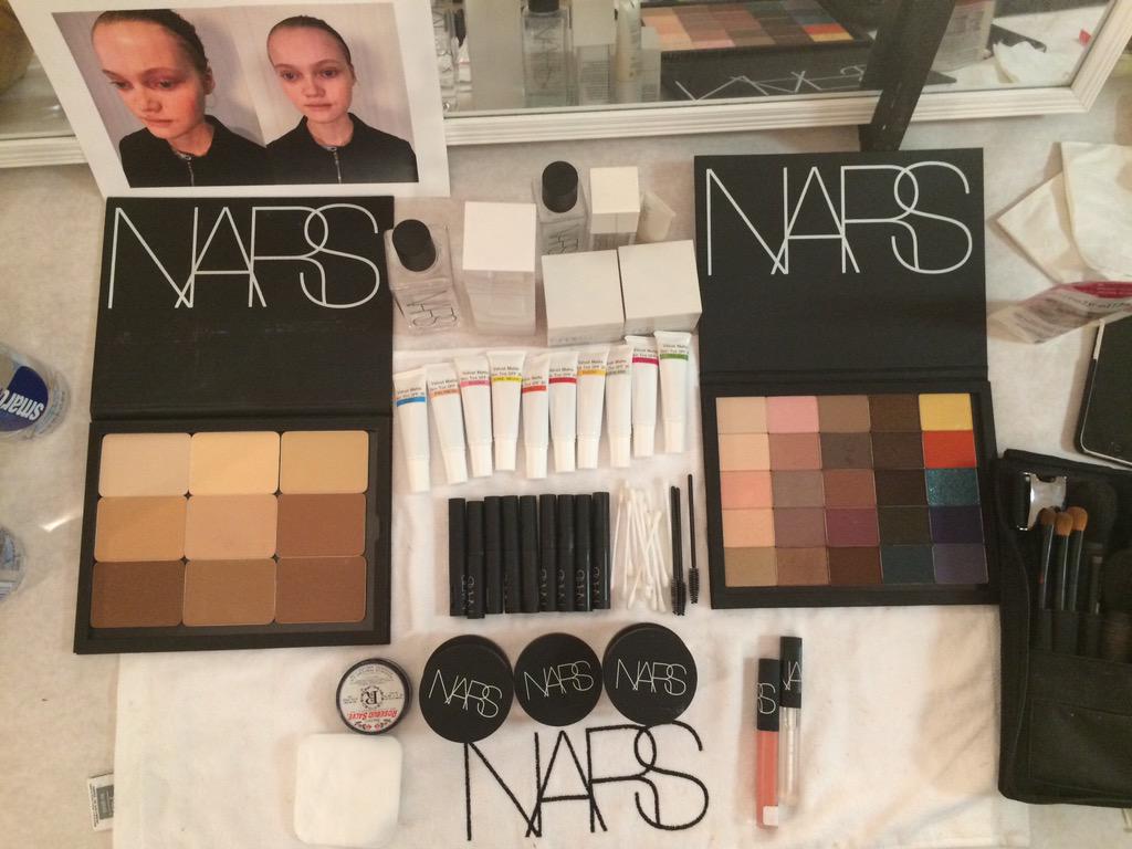 wwd's tweet photo. Backstage beauty at @suno #NYFW #SS16 http://t.co/5YiIzn7yYw http://t.co/bsnDXYH15O