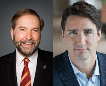 VOCMNEWS's tweet photo. Trudeau, Mulcair Headed to St. John's This Weekend http://t.co/UYmGMHHZvp http://t.co/dLZSRjmH0Y