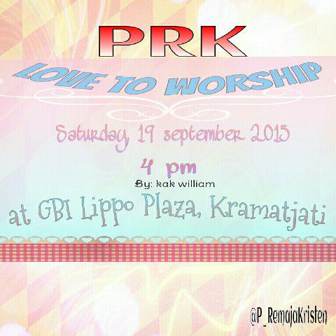 patrickslow's tweet photo. Sabtu, 19 September Don't Forget to Come guys @P_RemajaKristen @Gitakrisnada @Rohkris20_jkt @Rohkris150 @Rohkris_10 http://t.co/UgNLF9Ynbc