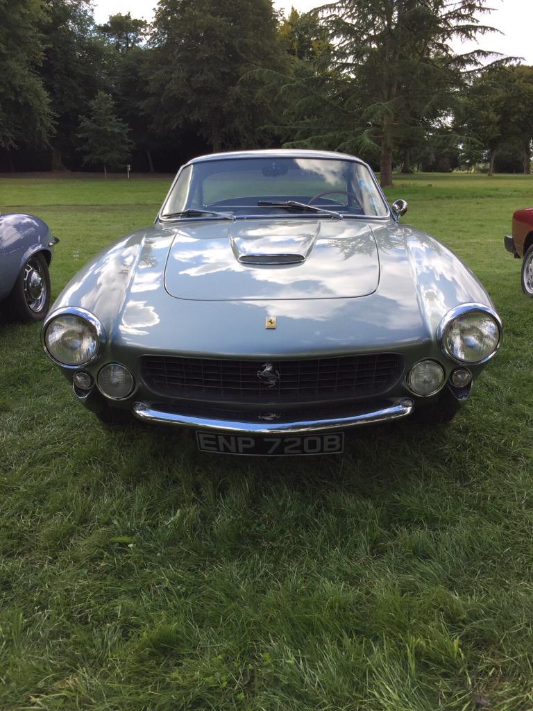 Dhalv's tweet image. @AutoPap @carpaps what a car. At the cricket game at Goodwood revival last weekend. #ferrari #250 #whatabeauty
