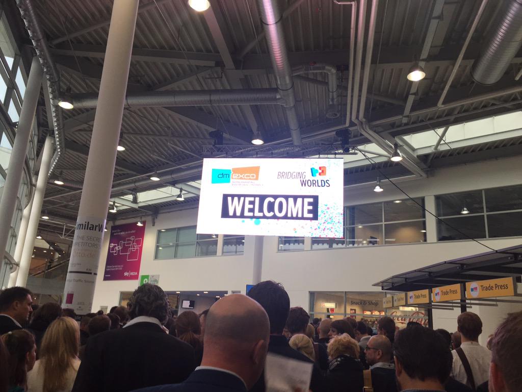 Welcome to #Dmexco2015
