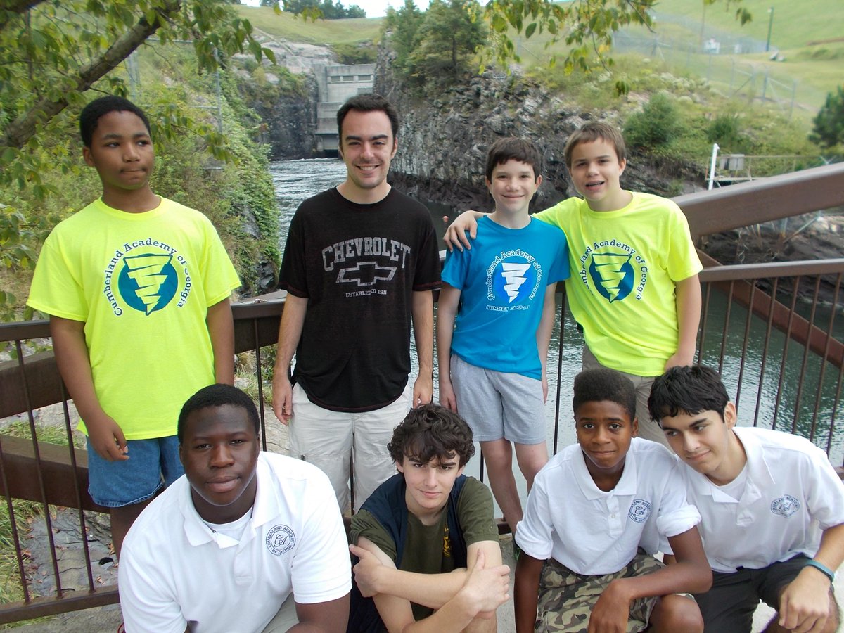 CumberlandGA's tweet photo. Mr. Sentell took a group of students to "The Secret Free Spots in Atlanta"! This is the first of the Saturday Series. http://t.co/NVBhhxAqCG