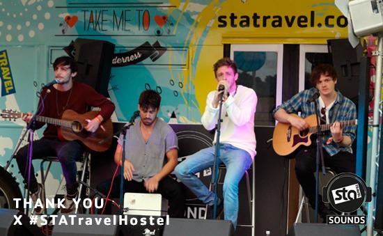 STATravel_UK's tweet photo. @Will_SLUK Thank you so much for your magical sets at our #STATravelHostel at @Bestival! #STATravelSounds http://t.co/5AfTrSW4WY