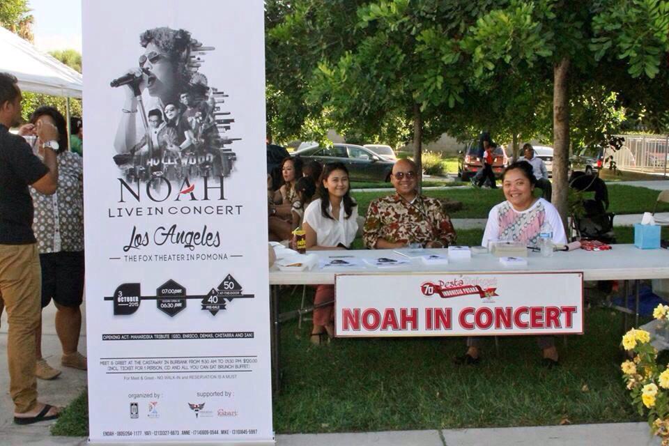 MusicaStudios's tweet photo. #NoahGoesToUSA Live at Los Angeles, October 3 2015. Order the ticket now! @NOAH_ID http://t.co/XSuGgsokjK
