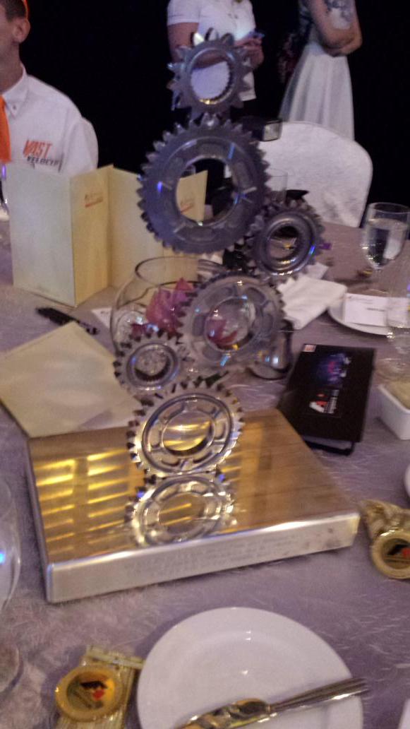 Good..Better..VAST!
Just won the trophy for the best verbal presentation! #F1inschoolsWF