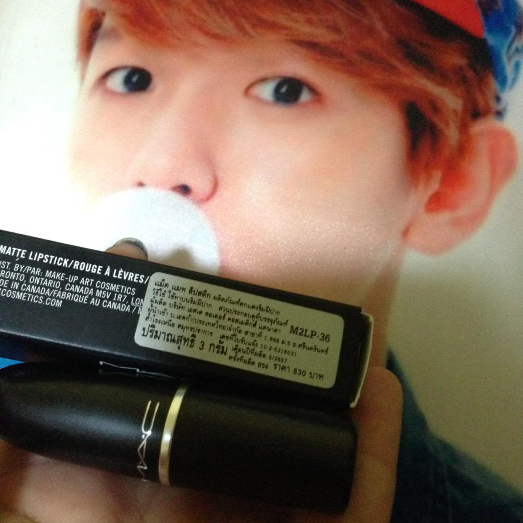 gikwang_yong's tweet photo. (RTทวิต) แจกลิปMAC ของแท้น่ะซื้อมายังไม่ได้ใช้สีตามรูป😂
ประกาศผลวันที่18 เวลา 20.00น.😘 #แบคแทคืนความสุขให้แก่แฟนด้อม http://t.co/IZ4XCqGRIb