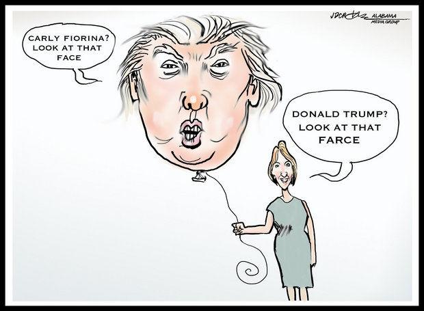MichaelDumasPRO's tweet photo. RT @aldotcom: Carly Fiorina turns Donald Trump's sexist insult into a brilliant political ad http://t.co/CpIcEMP6HM http://t.co/WBqhAQG0fl