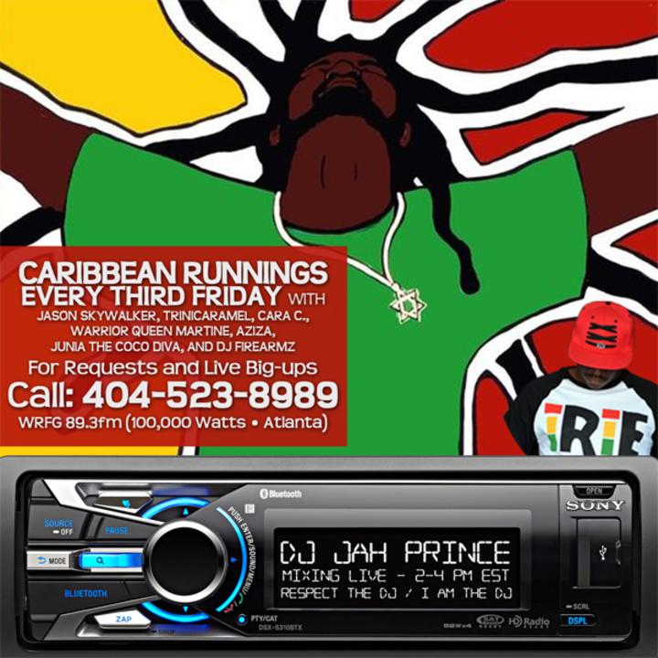 iamJahPrince's tweet photo. @WRFG_radio Caribbean Runnings Radio Show 2-4pm EST #EveryThirdFriday with DJ Jah Prince #newMusic #reggae & more http://t.co/Eo5KLIuEeo
