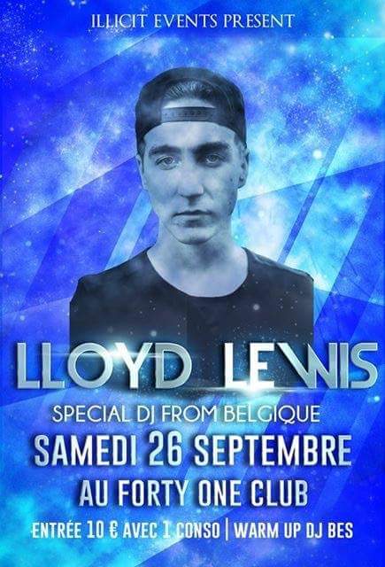 soireelh's tweet photo. N'oubliez pas samedi 26 c'est au Forty-One que ça se passe avec la venue exceptionnelle de Lloyd Lewis !! http://t.co/95JgbUBYnT